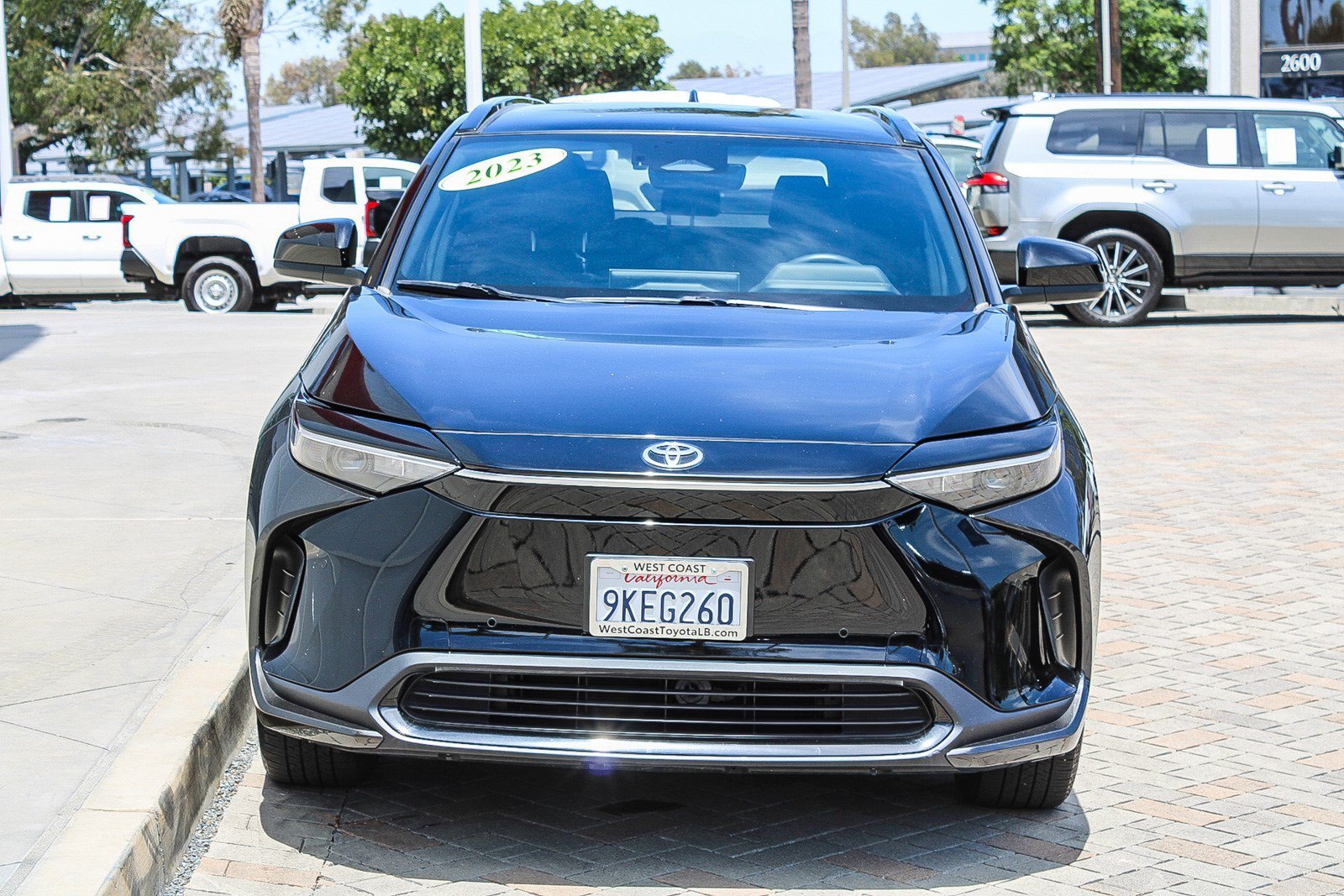 Used 2023 Toyota bZ4X XLE with VIN JTMAAAAA4PA028497 for sale in Long Beach, CA