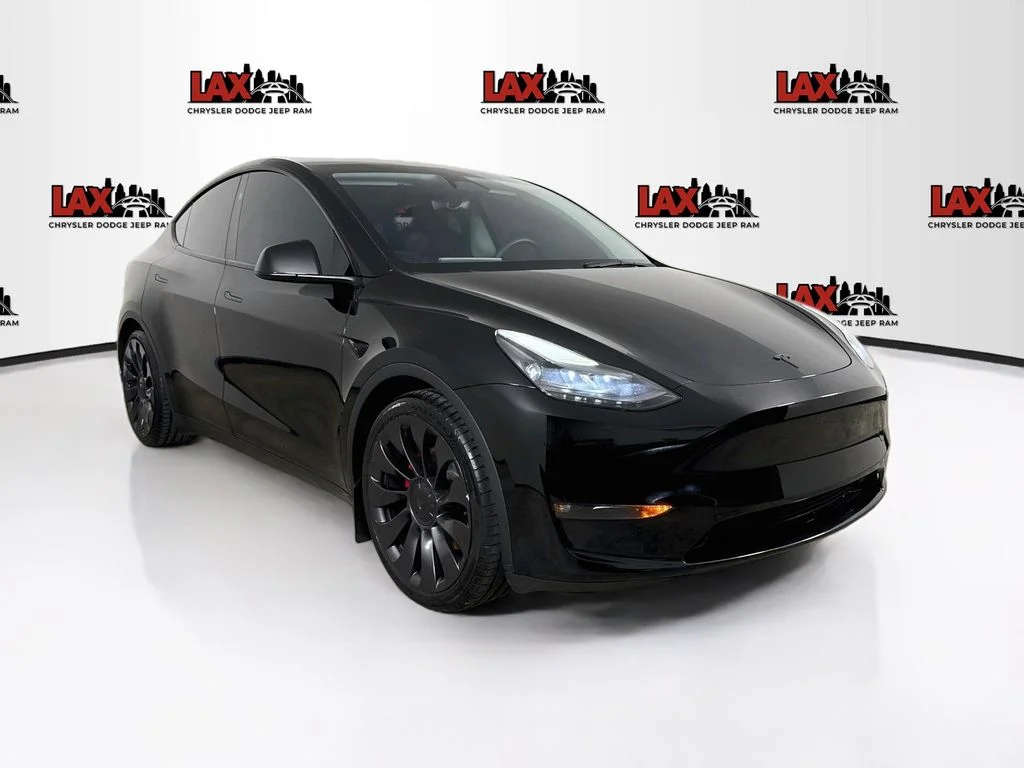 Used 2023 Black Tesla Performance image 30