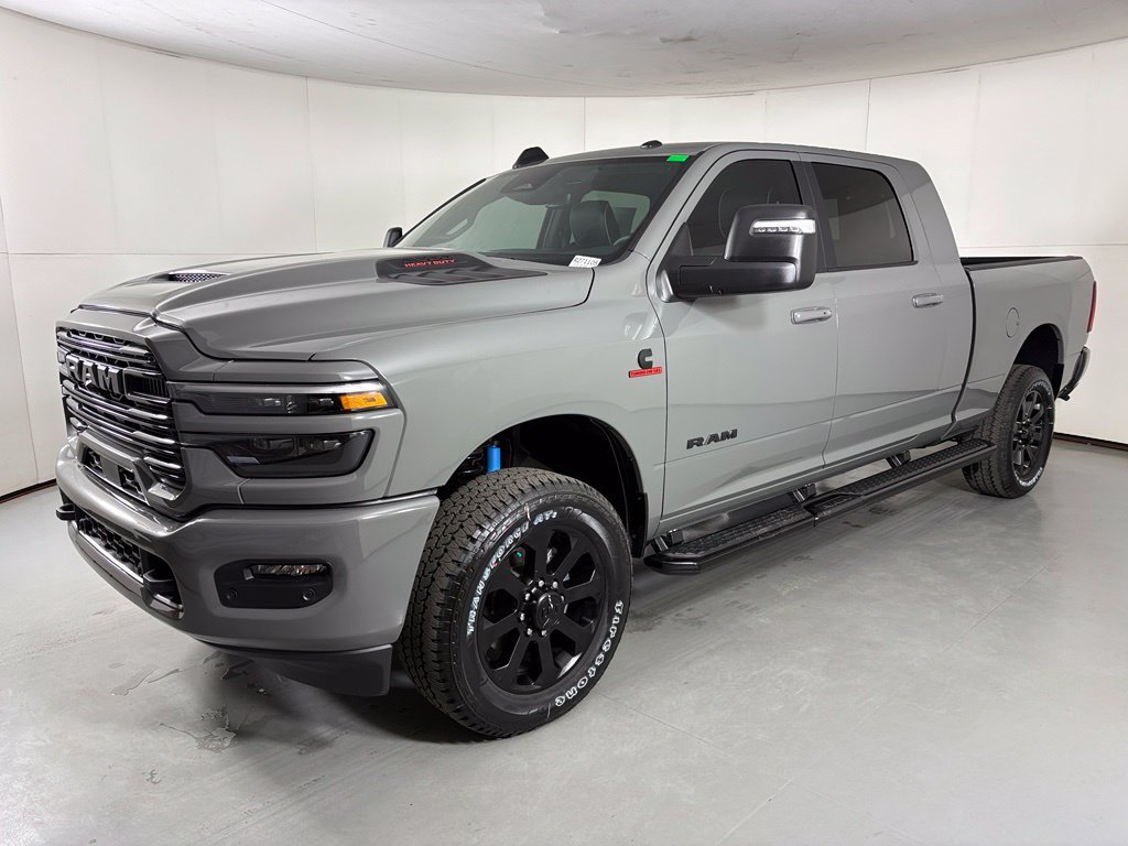 New 2027 Ceramic Gray Clear-Coat Exterior Paint RAM Laramie image 4