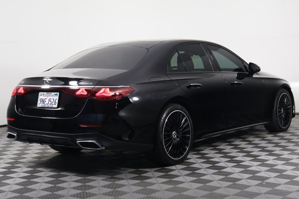 Used 2024 Black Mercedes-Benz E 350 image 4