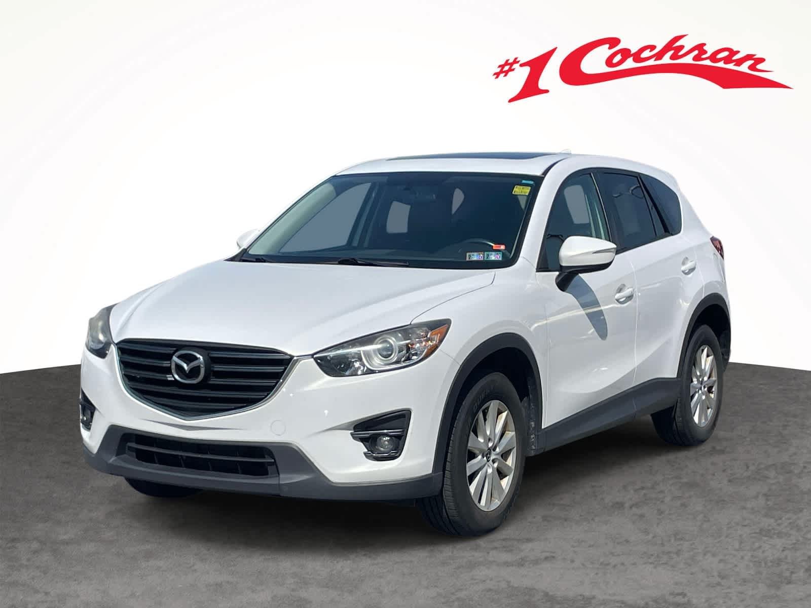 Used 2016 Crystal White Pearl Mica Mazda Touring image 16