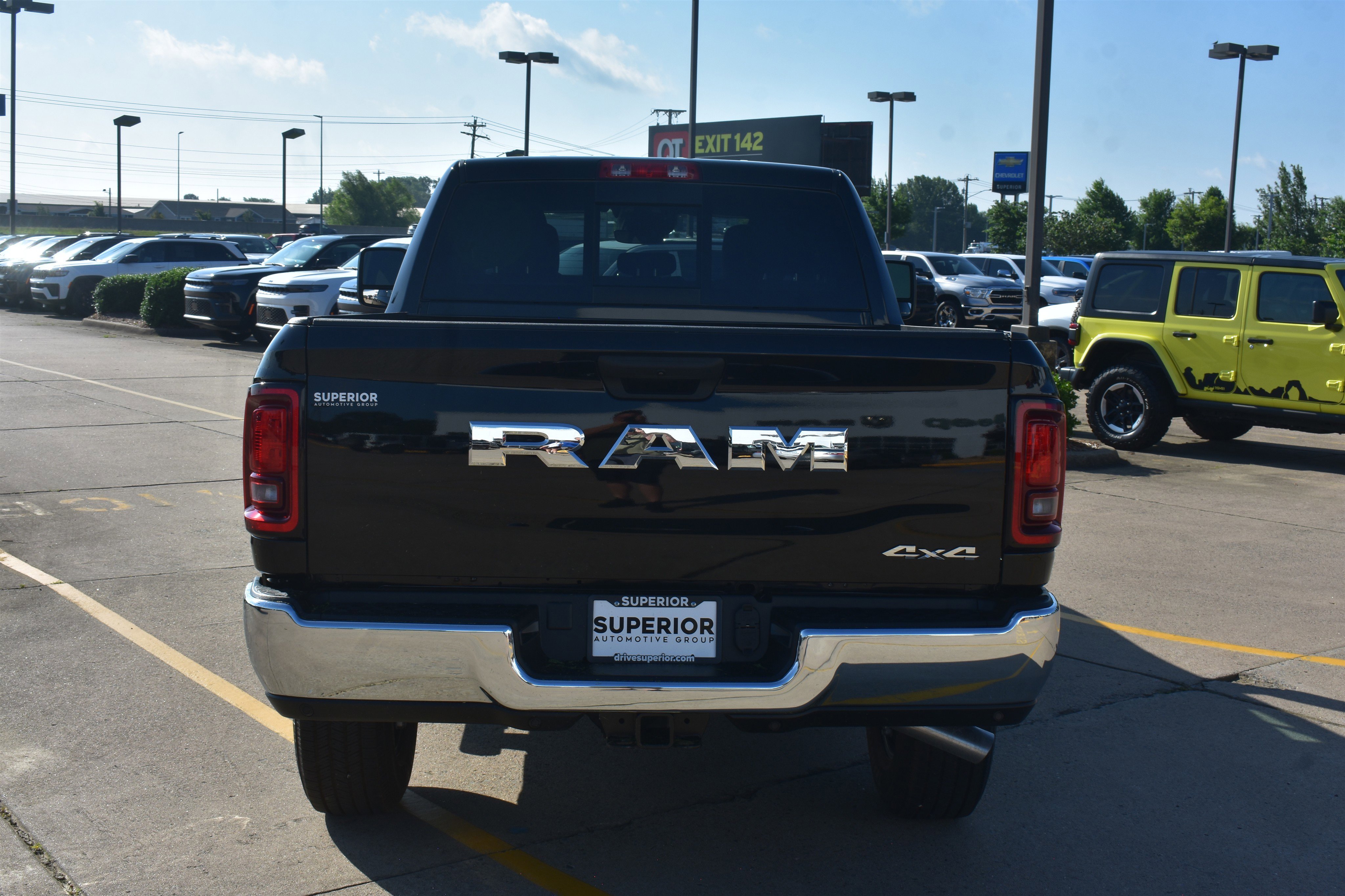 New 2026 Diamond Black Crystal Pearlcoat RAM Tradesman image 6