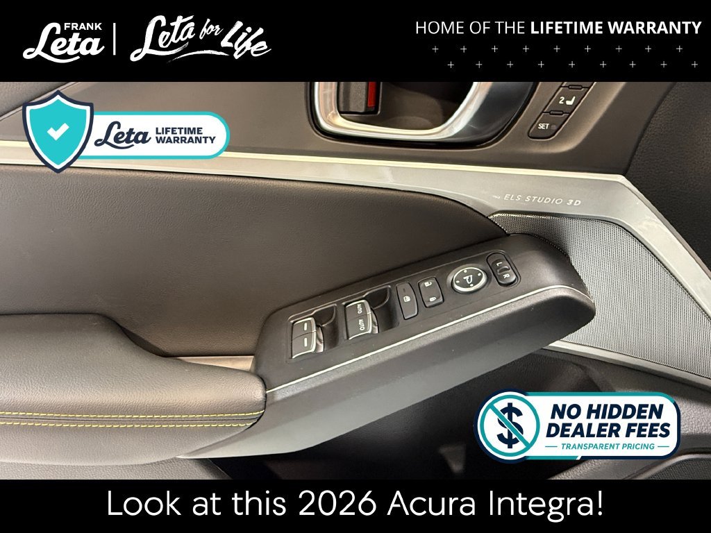 New 2026 Platinum White Pearl Acura w/A-Spec Technology Package image 17
