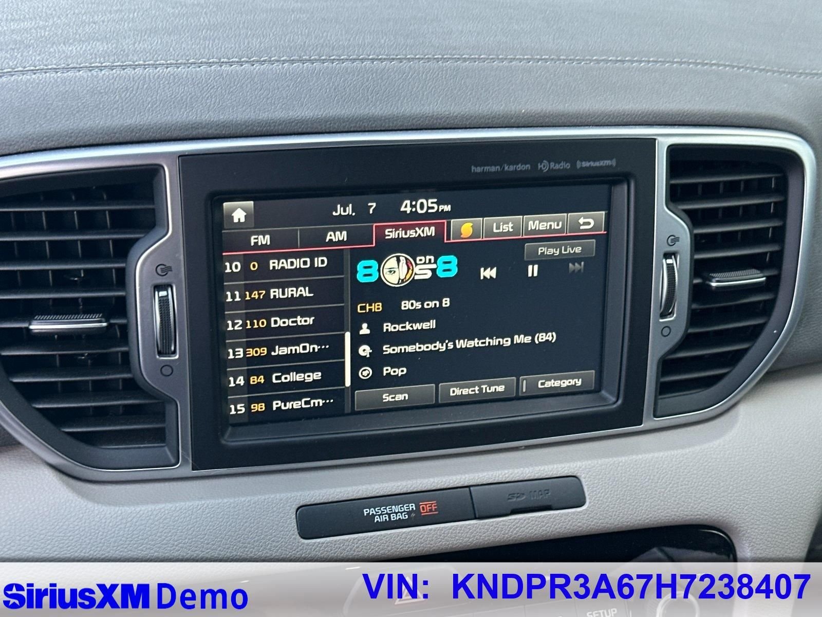 Used 2017 Pacific Blue Kia SX image 25