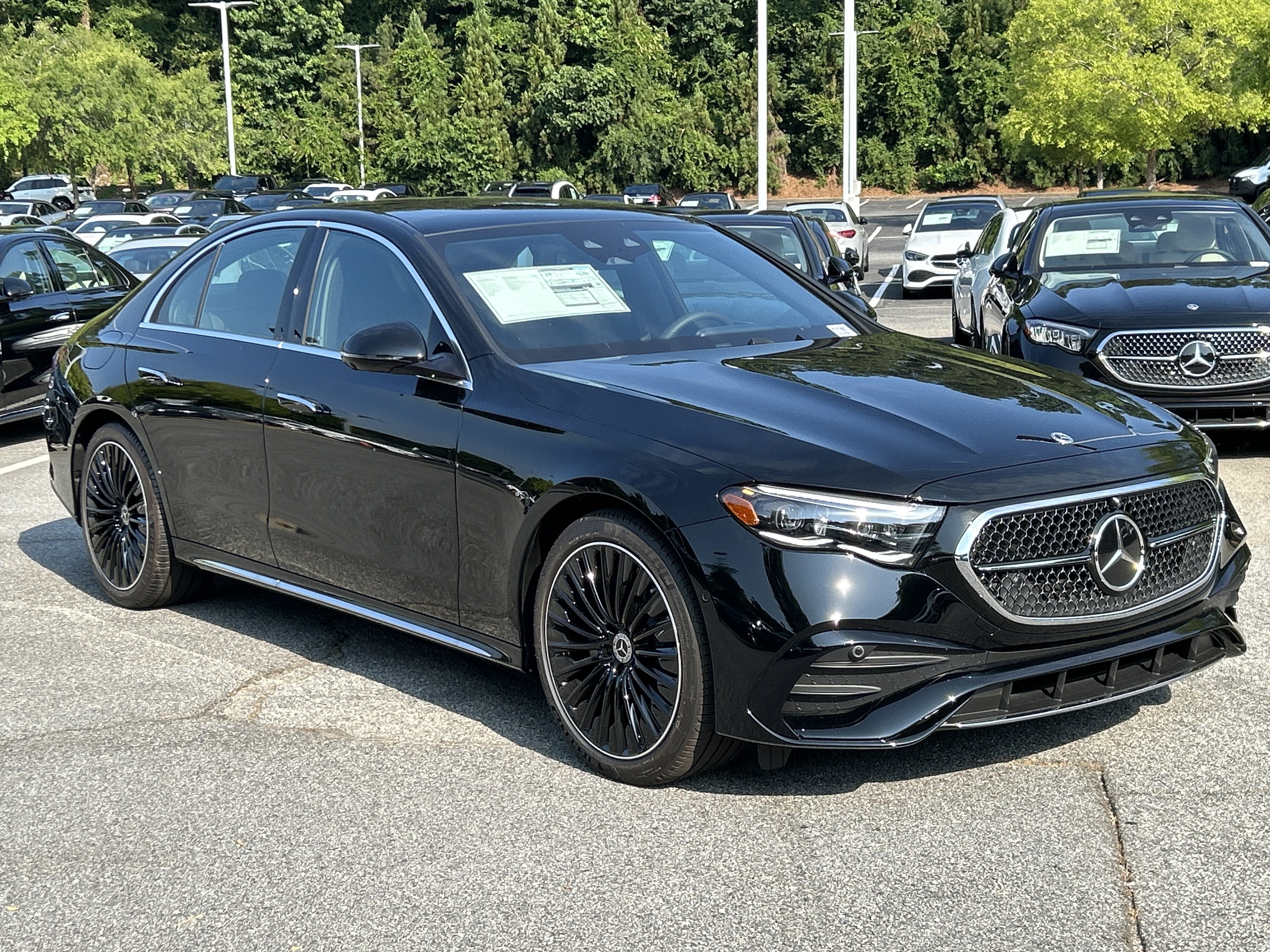 New 2026 Black Mercedes-Benz E 350 Sedan image 4