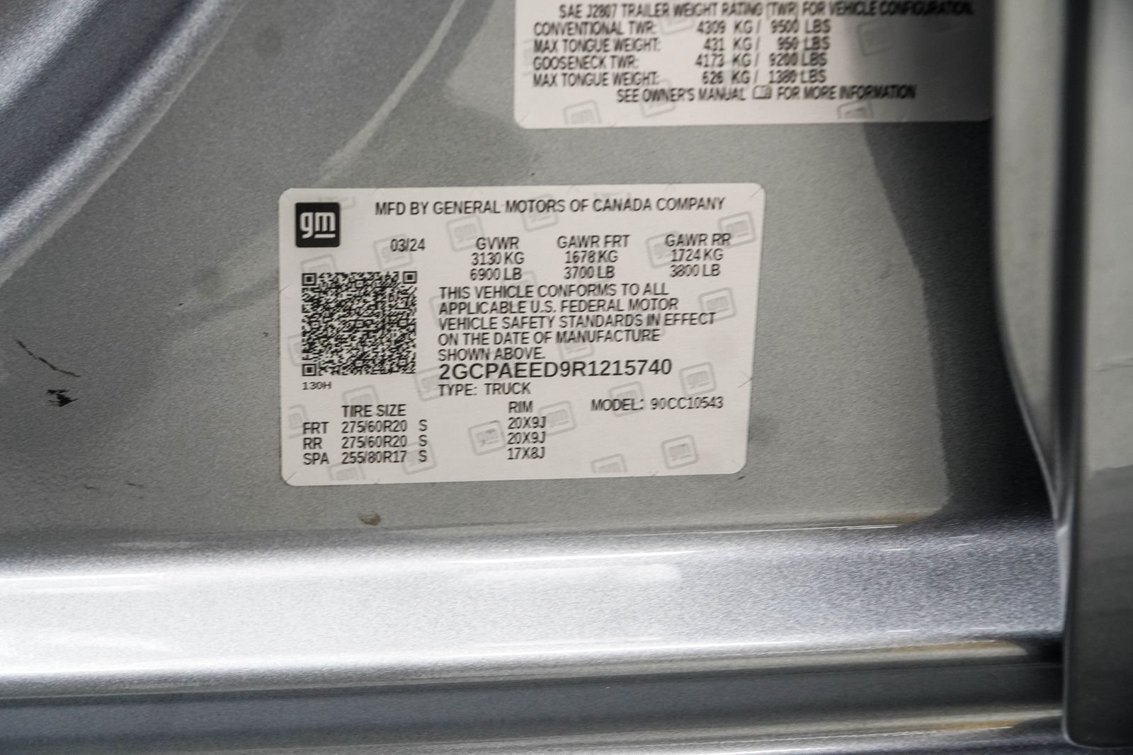 Used 2024 Gray Chevrolet LTZ image 47