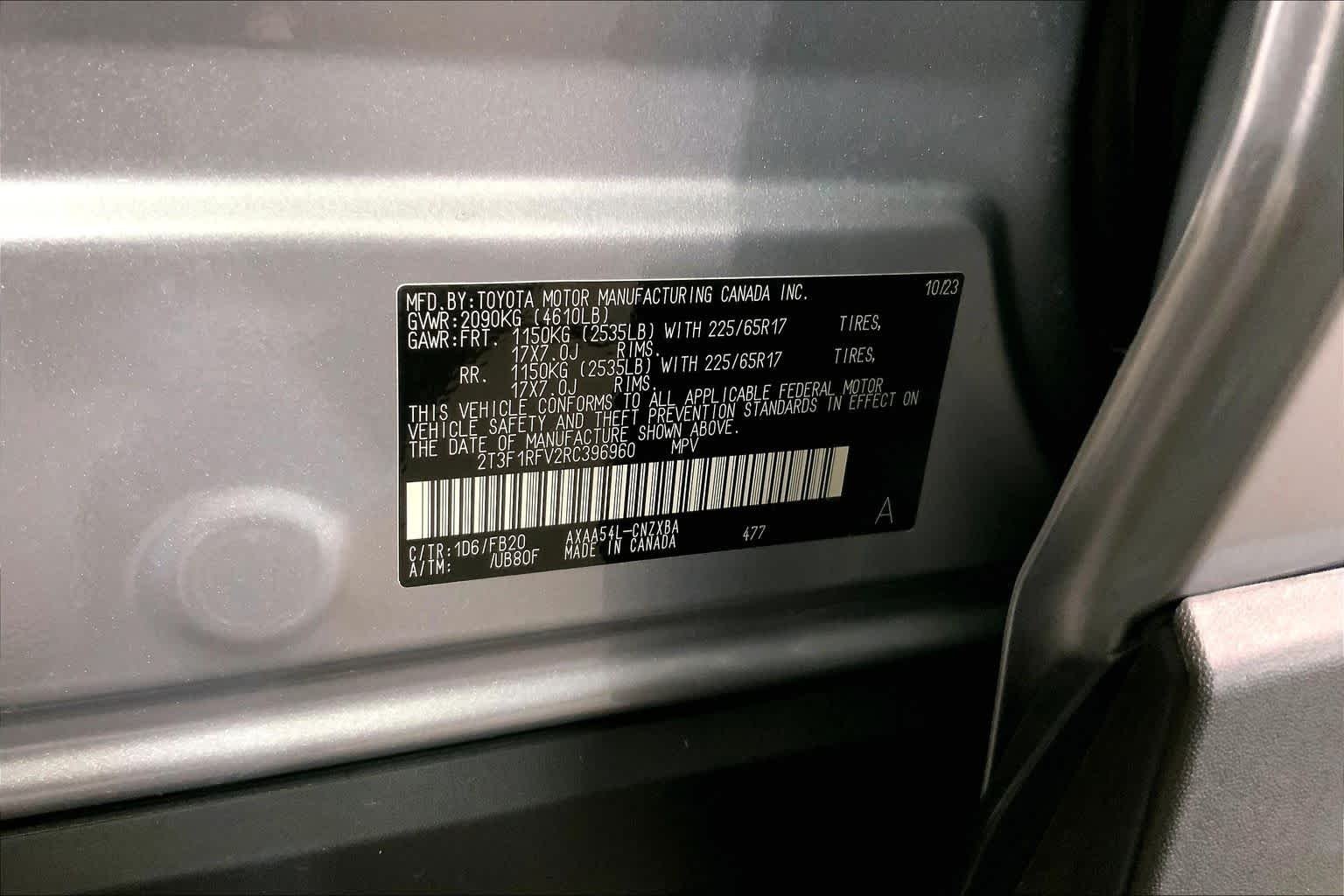 Used 2024 Silver Sky Metallic Toyota LE image 37