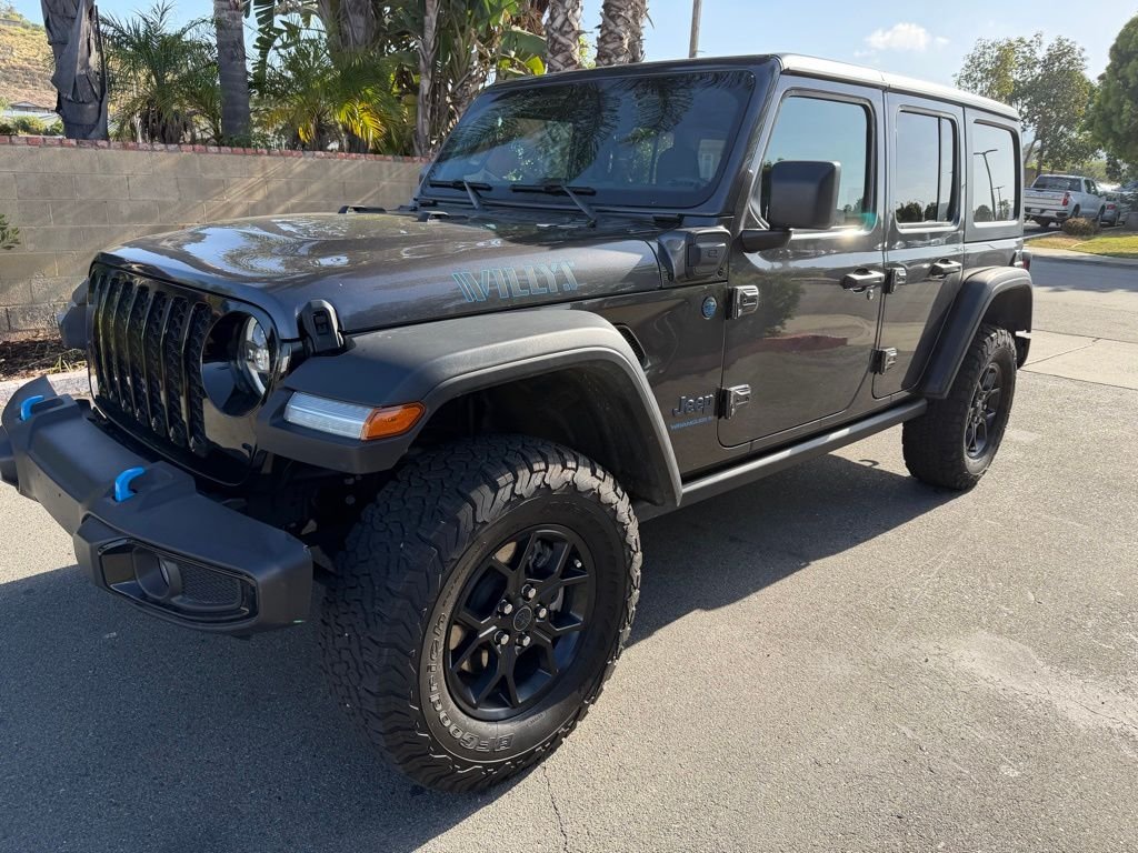 Used 2024 Gray Jeep Willys 4xe image 5