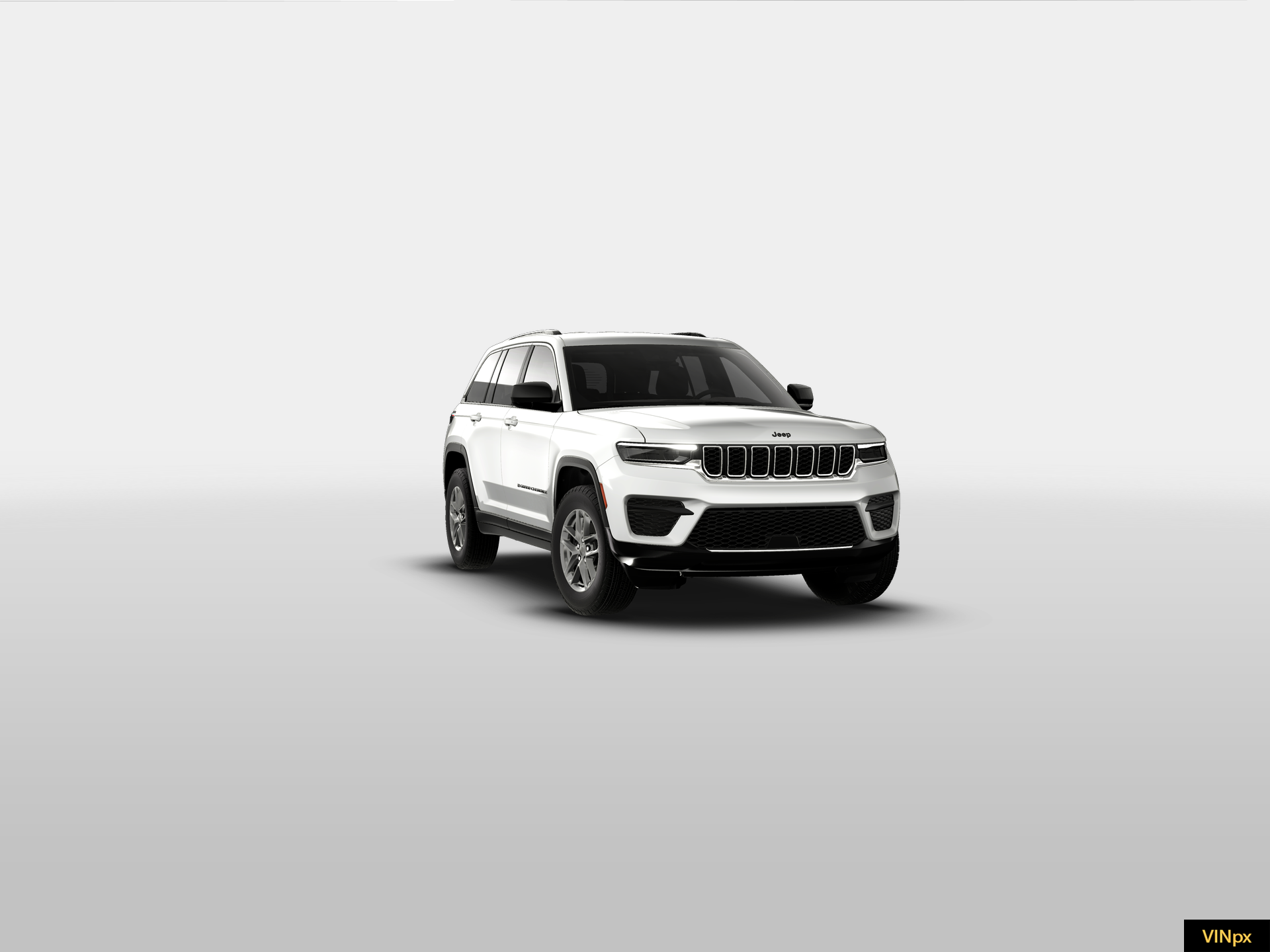 New 2026 Bright White Clear-Coat Exterior Paint Jeep Laredo image 16