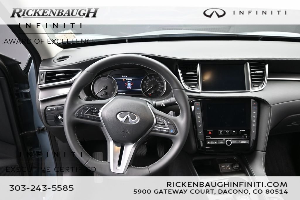 Certified Used 2023 Gray INFINITI LUXE image 14
