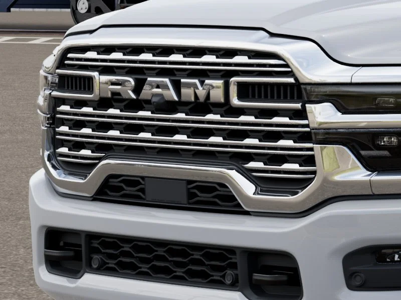 New 2026 Bright White Clear-Coat Exterior Paint RAM Longhorn Dually image 37