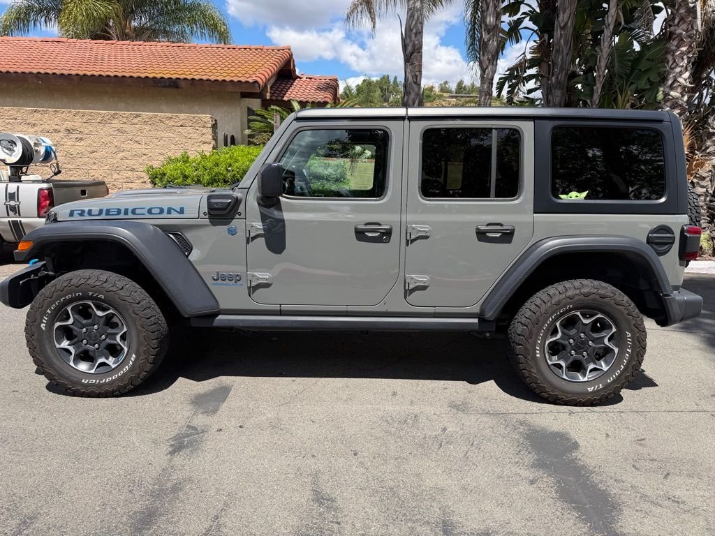 Used 2023 Gray Jeep Rubicon 4xe image 10