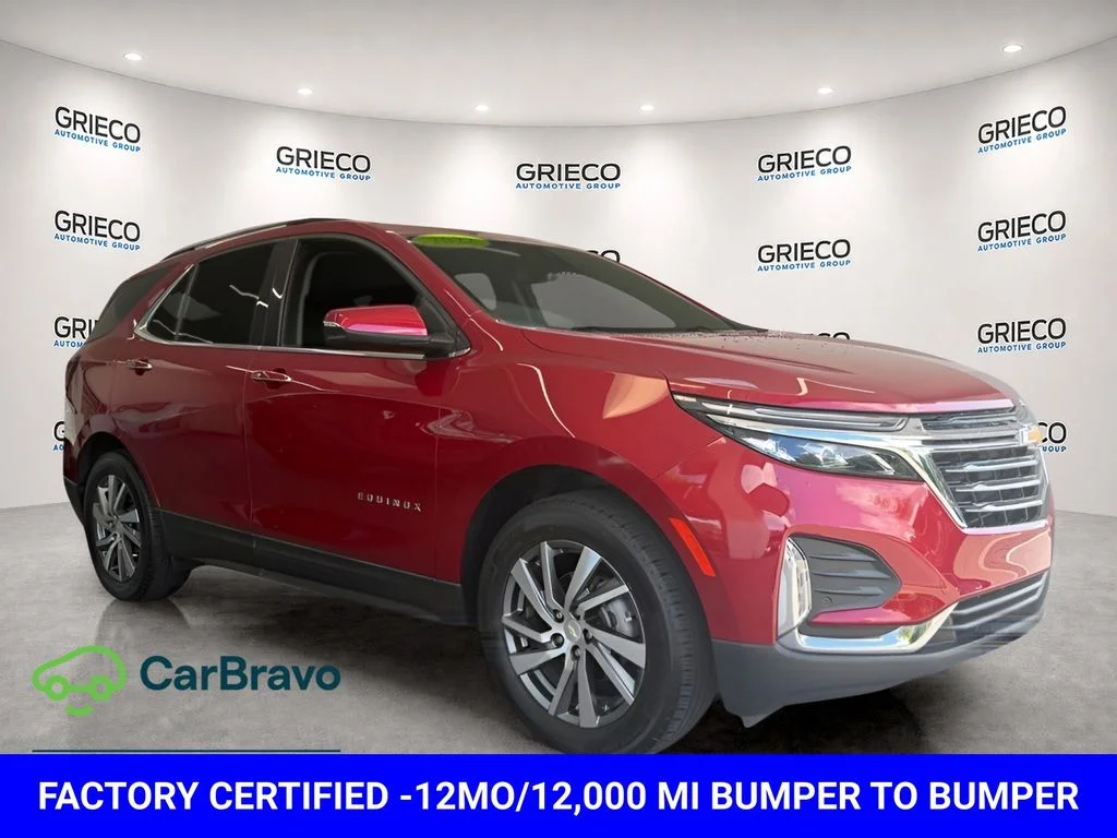 Certified Used 2022 Red Chevrolet Premier image 1