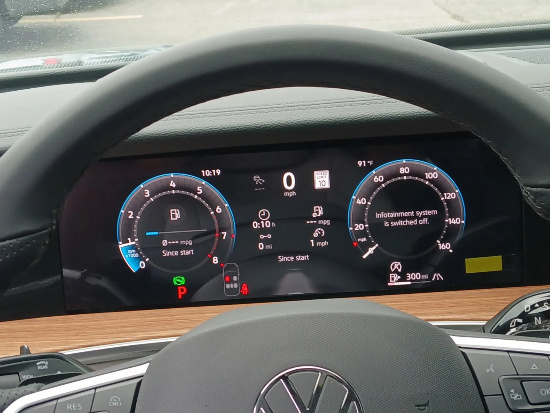 New 2026 Monterey Blue Pearl Volkswagen 2.0T SEL R-Line Turbo image 8