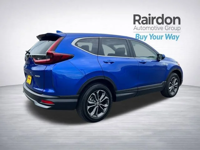 Used 2021 Aegean Blue Metallic Honda EX-L image 7