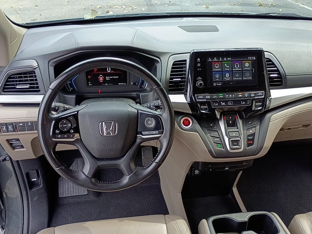 Certified Used 2019 GRAY Honda EX-L w/Navi w/RES image 12