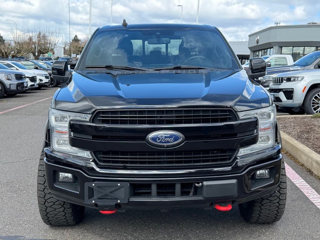 Used 2020 Agate Black Metallic Ford Lariat image 3