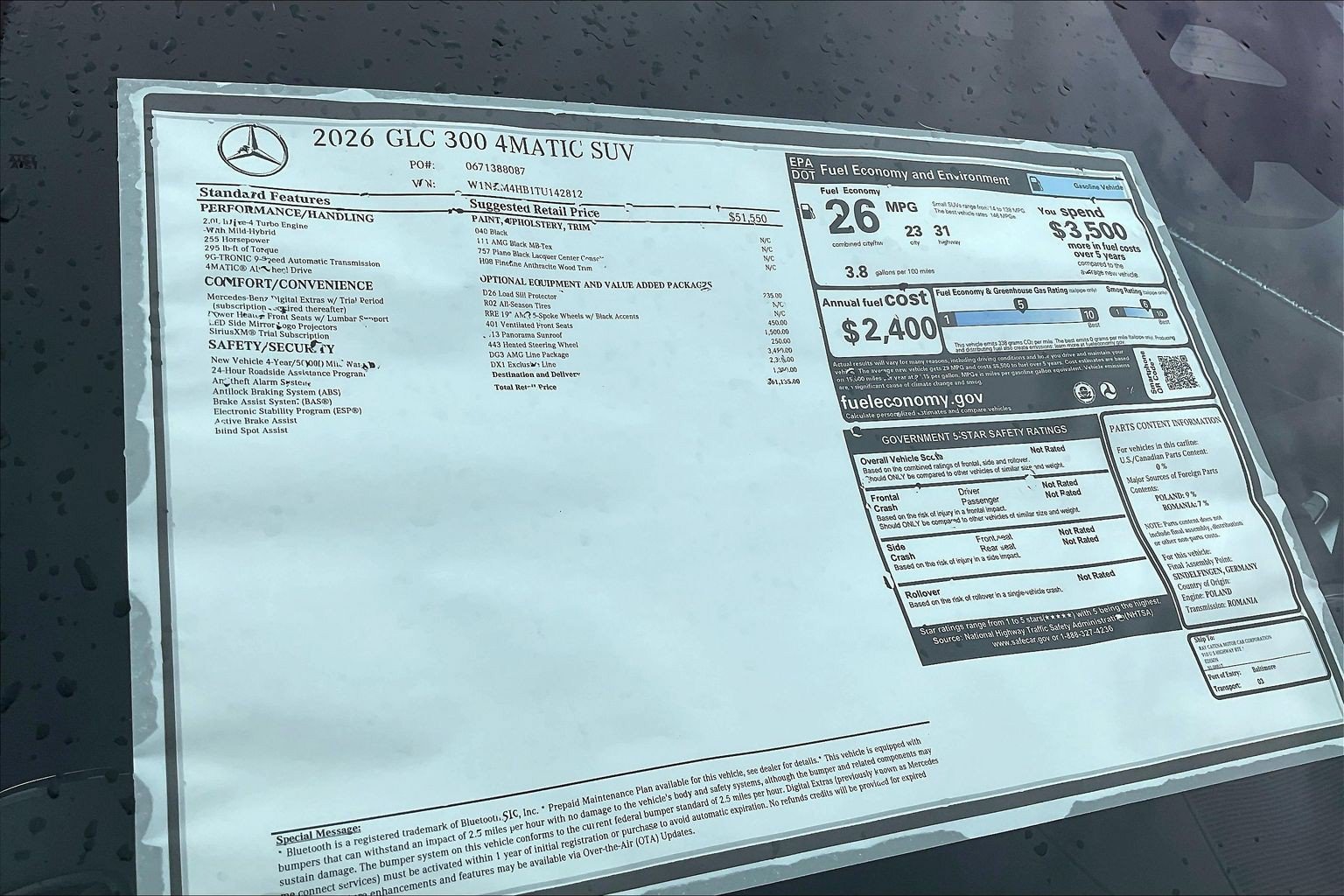 New 2026 Black Mercedes-Benz GLC 300 image 25