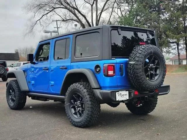 New 2026 Hydro Blue Pearl-Coat Exterior Paint Jeep Willys image 4