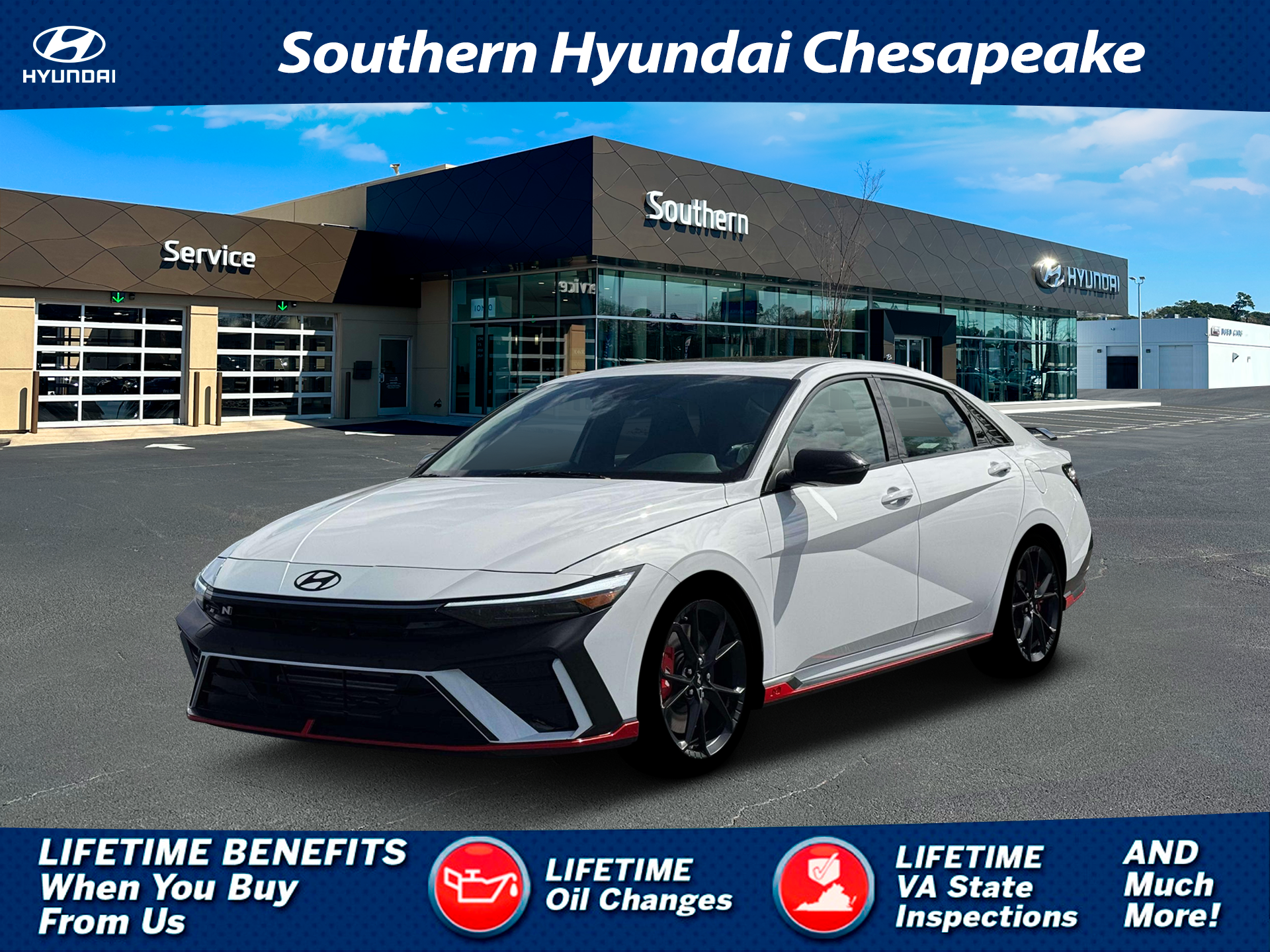 New 2026 White Hyundai Sedan image 1