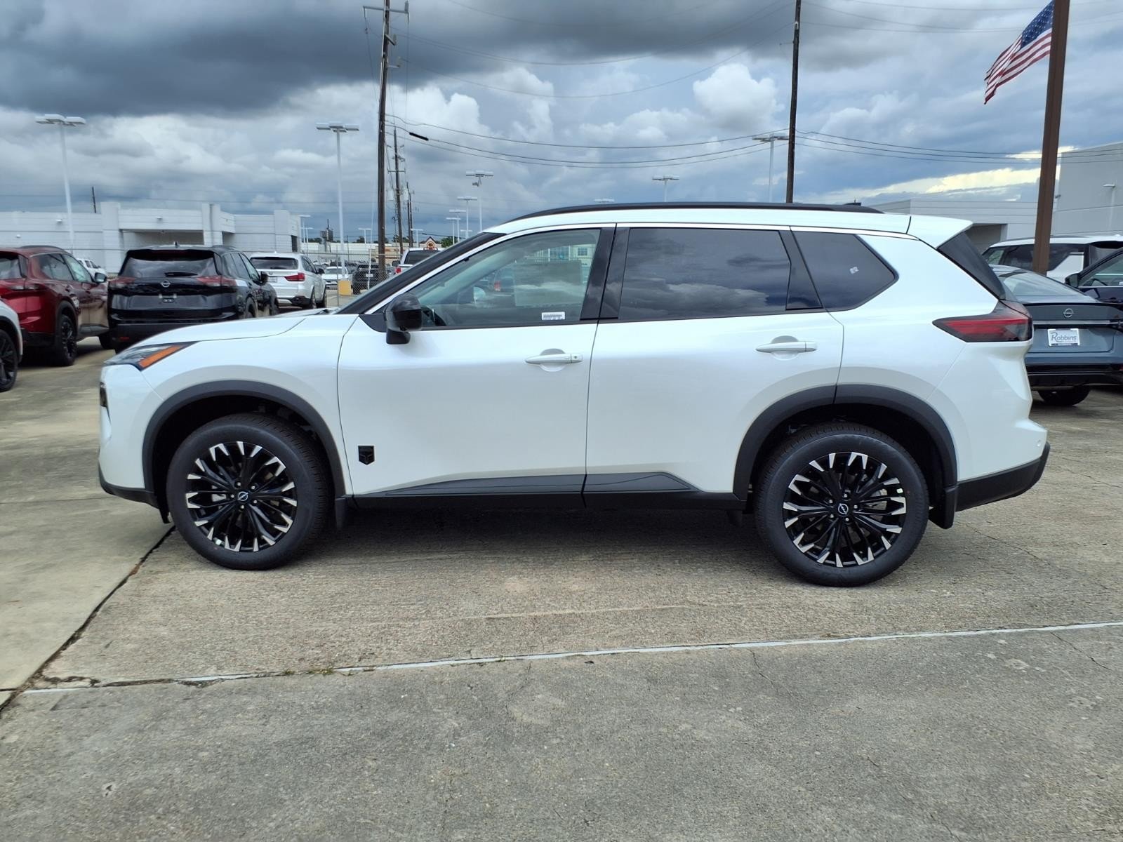 2026 Nissan Rogue Dark Armor™ White at Robbins Nissan