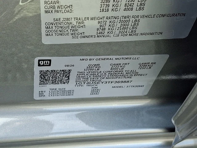 New 2026 Sterling Metallic GMC Pro image 21