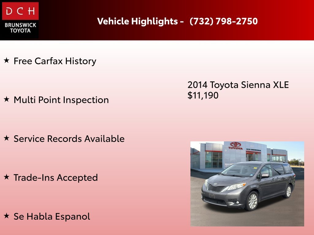 Used 2014 Gray Toyota XLE image 4