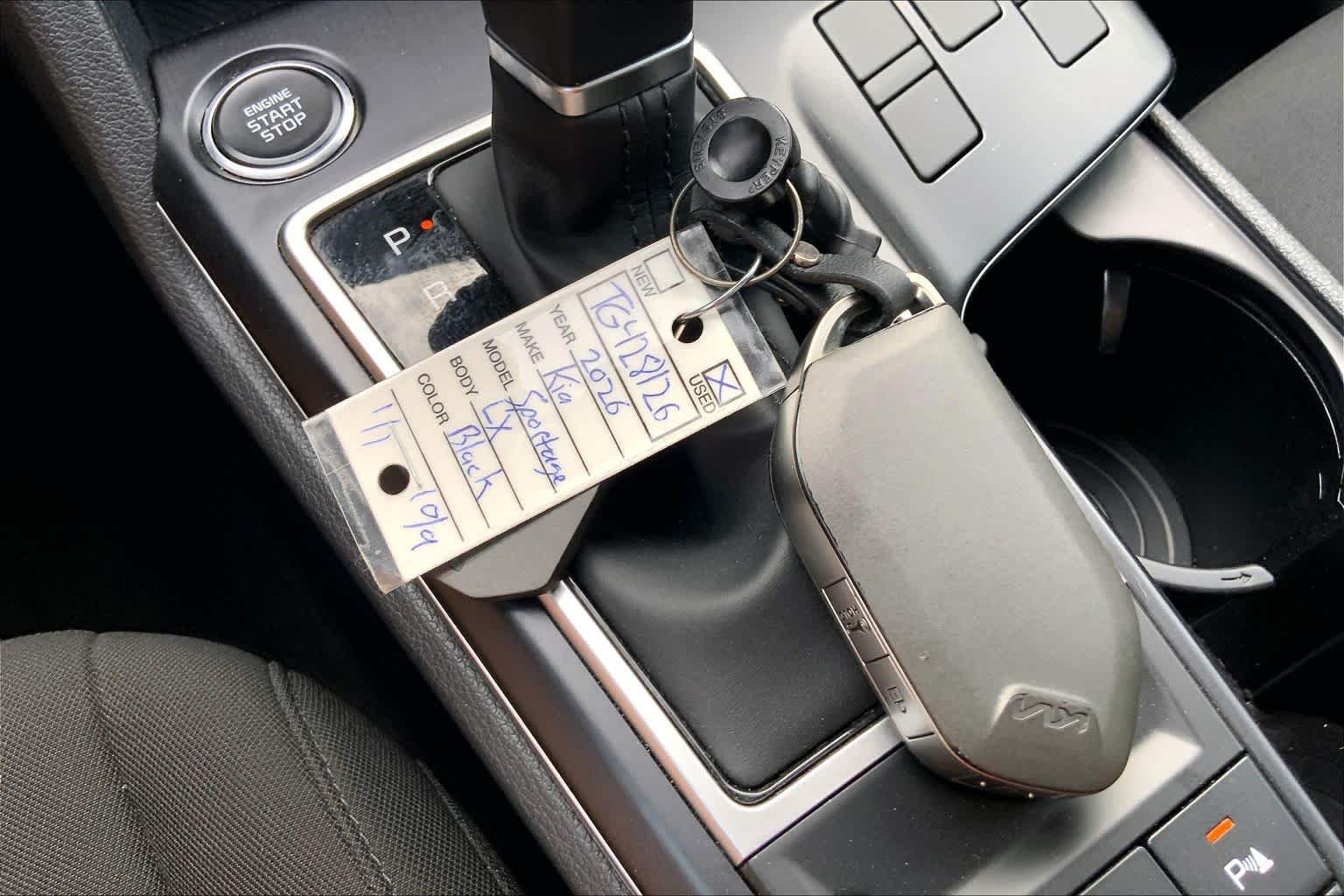 Used 2026 Ebony Black Kia LX image 15