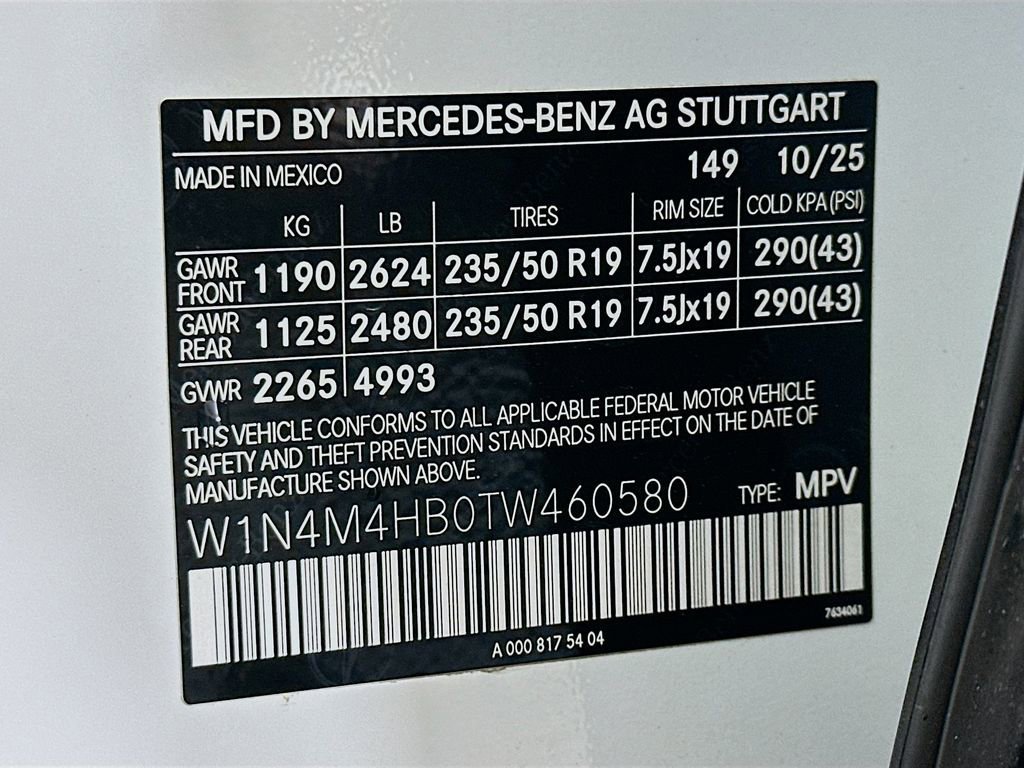 New 2026 Polar White Mercedes-Benz GLB 250 image 64