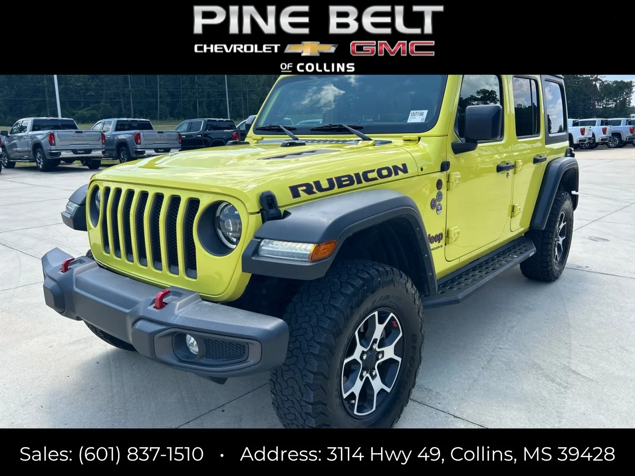 Used 2023 Black Jeep Rubicon image 1