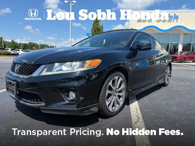 Used 2013 Crystal Black Pearl Honda EX-L image 1