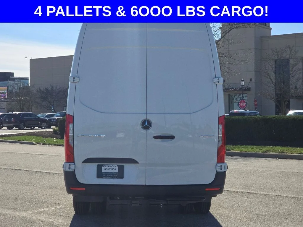 New 2026 Arctic White Mercedes-Benz Extended Cargo Van 170 in. WB image 10