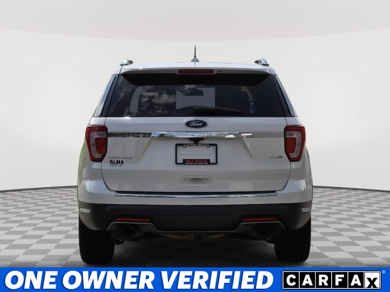 Certified Used 2019 White Platinum Metallic Tri-Coat Ford Limited image 6