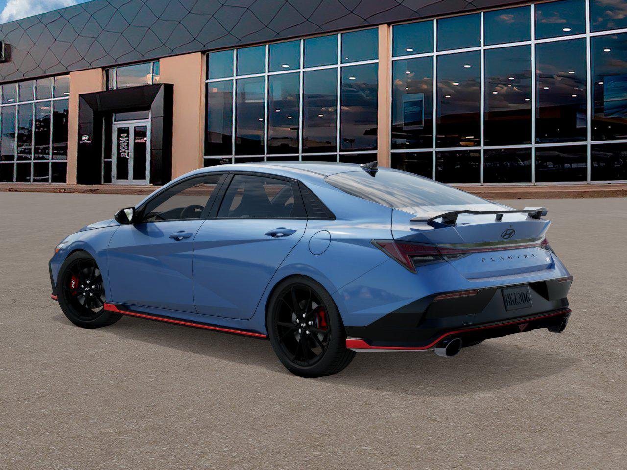 New 2026 Blue Hyundai Sedan image 5