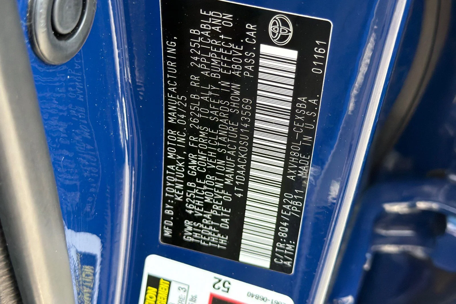 Used 2025 Blue Toyota SE image 29