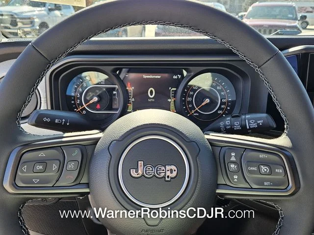 New 2026 Bright White Clear-Coat Exterior Paint Jeep Sport S image 24