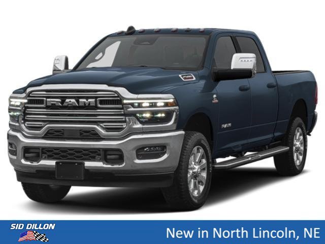 New 2026 Forged Blue Metallic Exterior Paint RAM Laramie Crew Cab 4x4 6