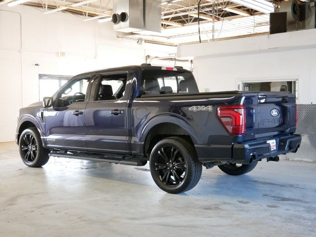 Used 2024 Blue Metallic Ford Lariat image 3