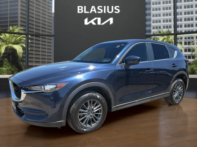 Used 2019 Blue Mazda Touring image 1