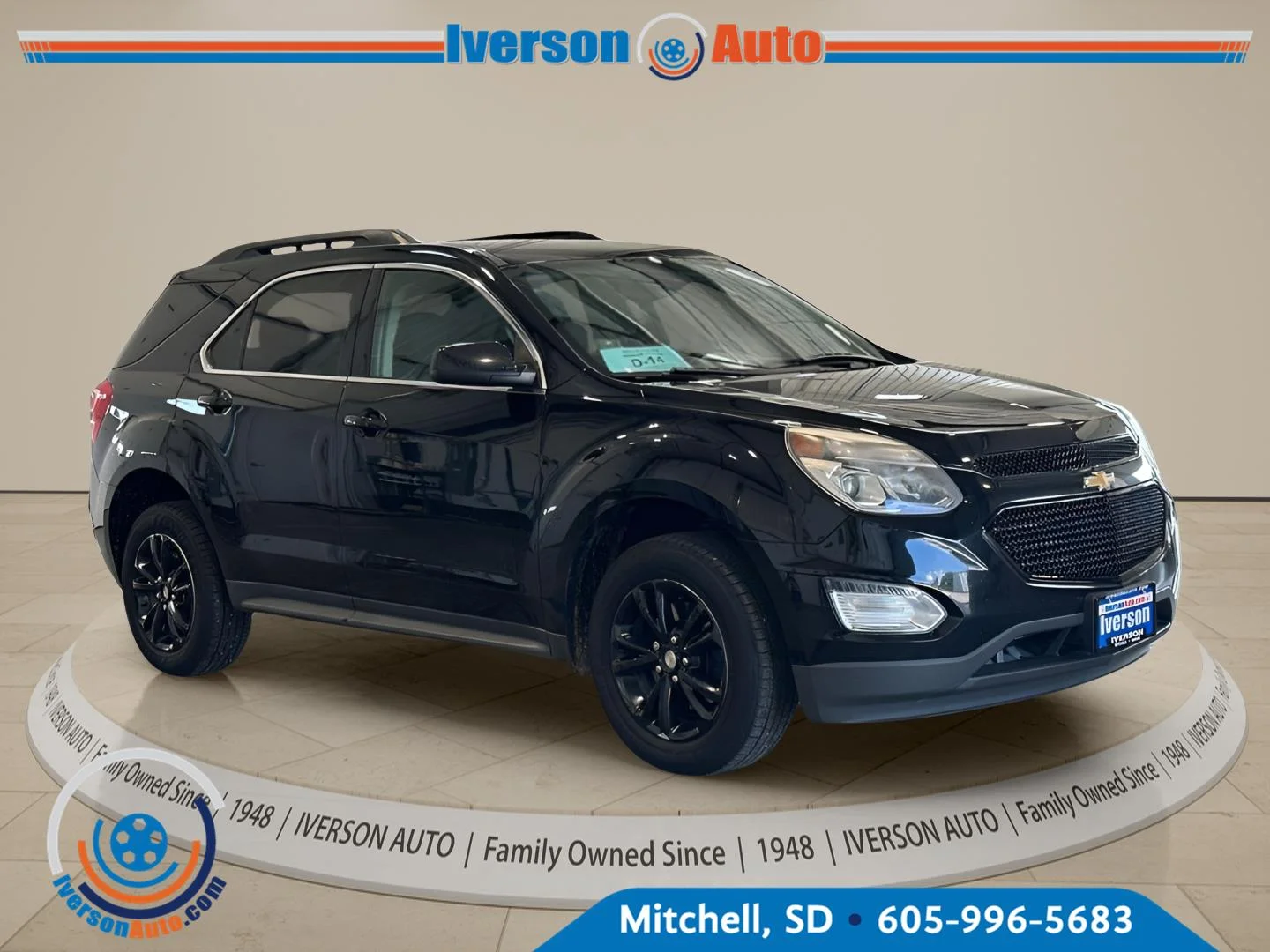 Used 2017 Mosaic Black Metallic Chevrolet LT image 1