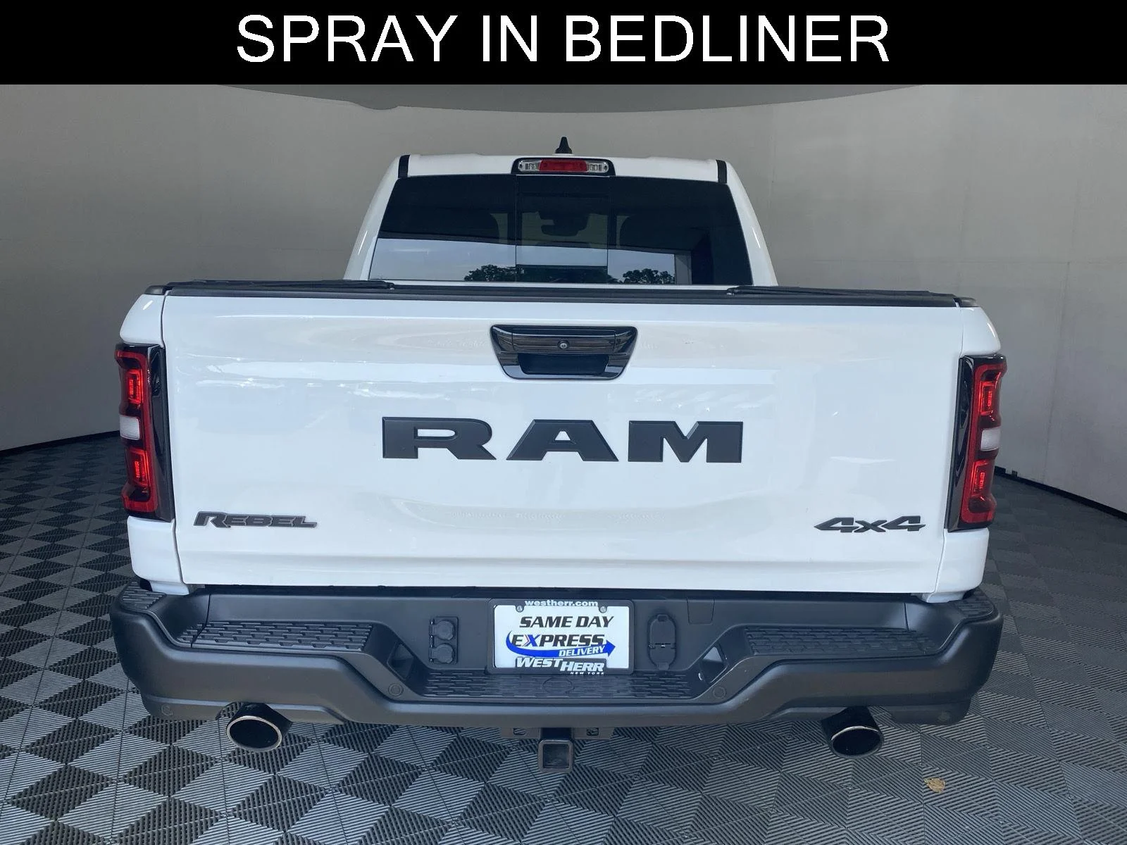 Used 2025 Bright White Clearcoat Ram Rebel image 18