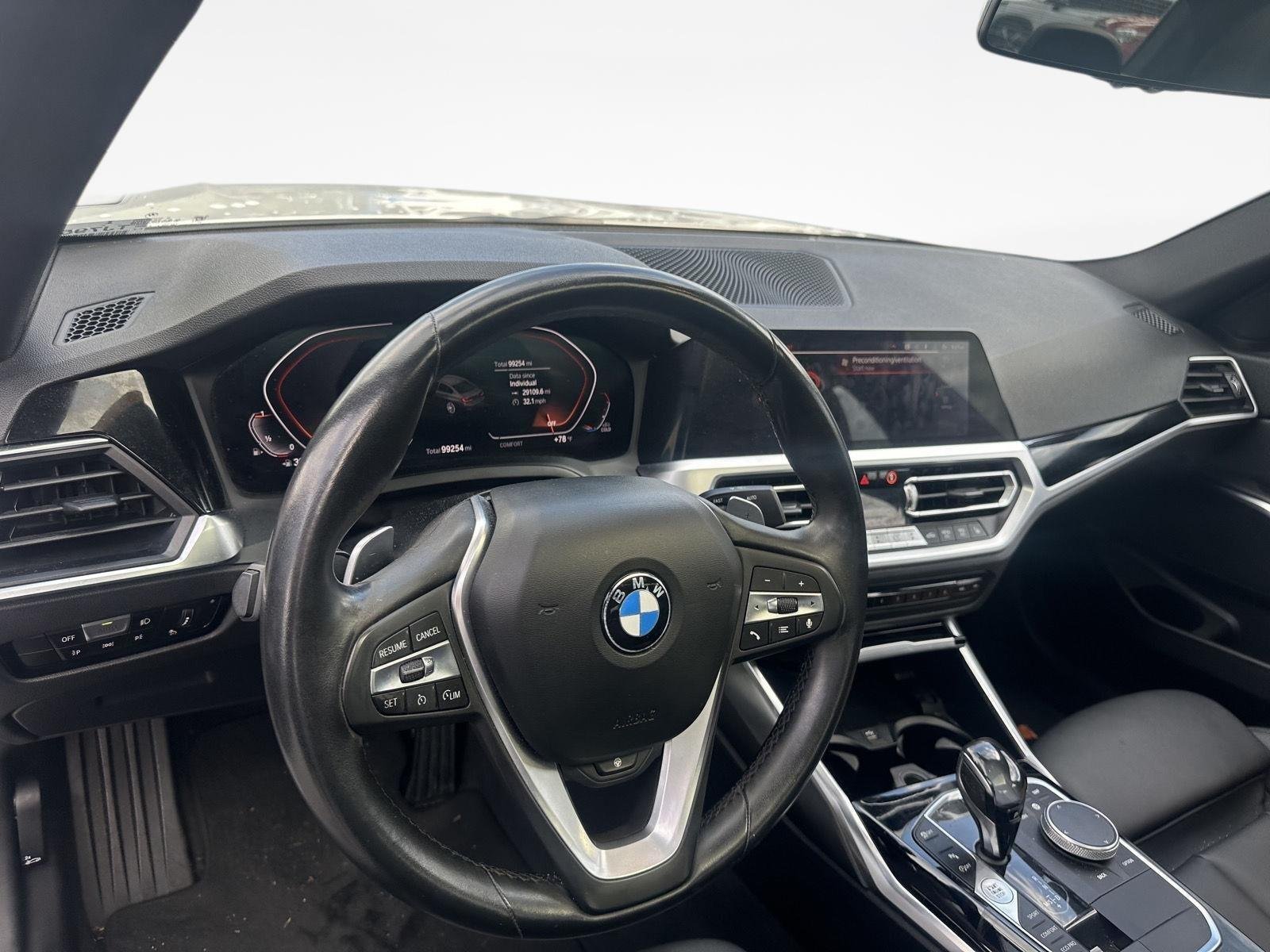 Used 2019 Mineral White Metallic BMW 330i xDrive image 10