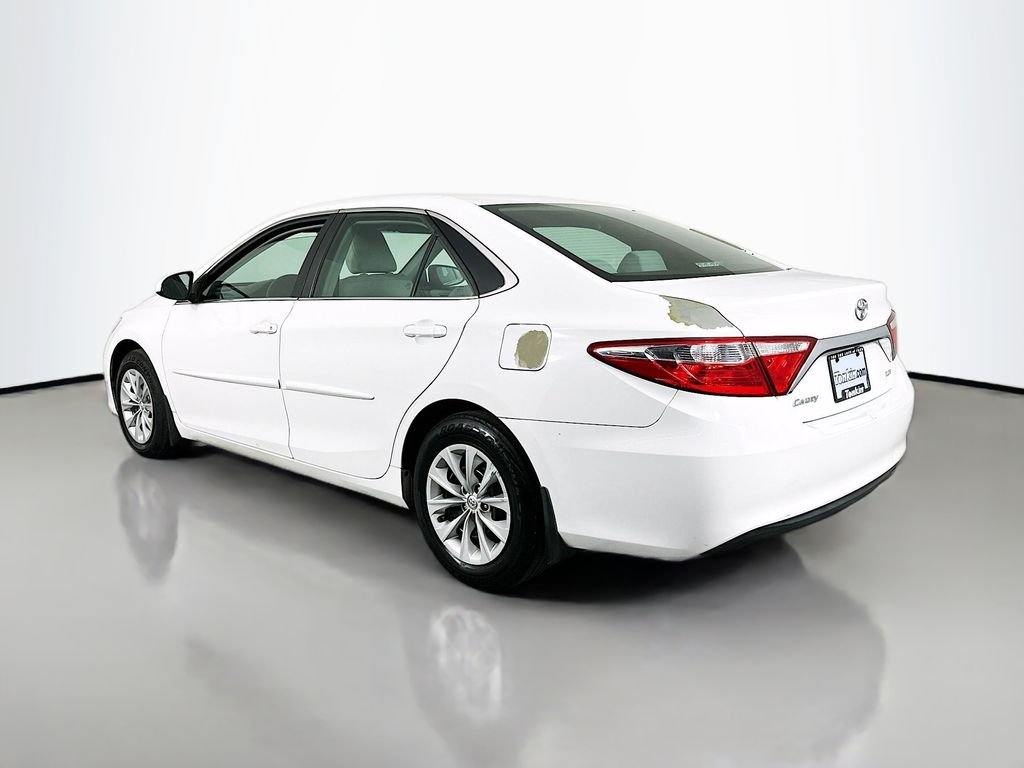 Used 2015 Super White Toyota LE image 6