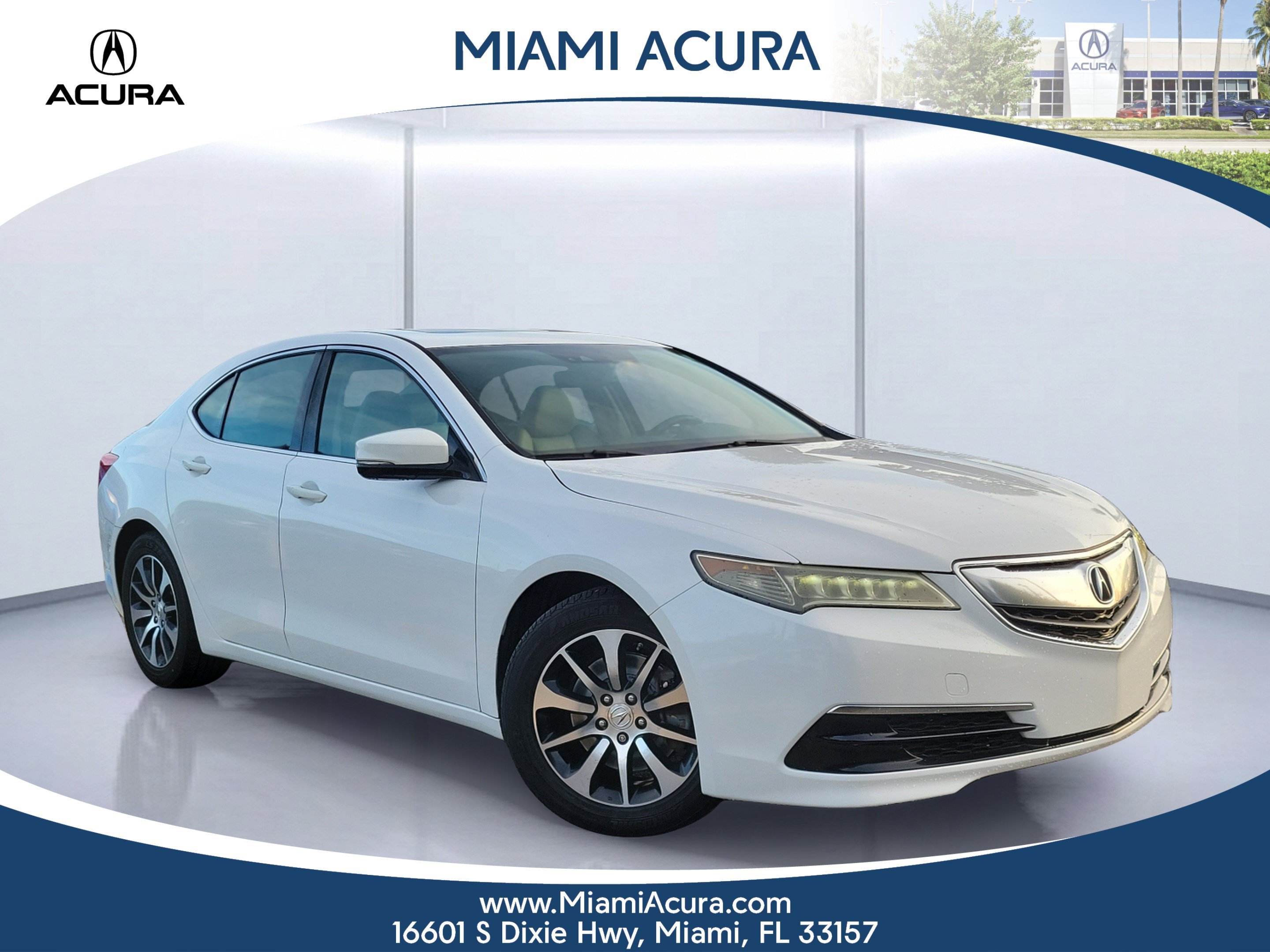 Used 2016 Bellanova White Pearl Acura Tech image 1