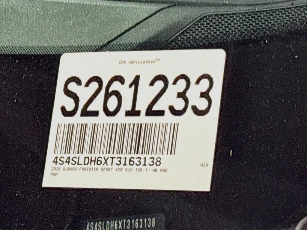 New 2026 MAGNETITE GRAY METALLIC Subaru Sport Onyx Edition image 25
