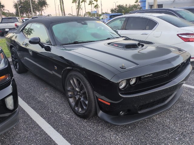 Used 2021 Pitch Black Clearcoat Dodge R/T Scat Pack image 1