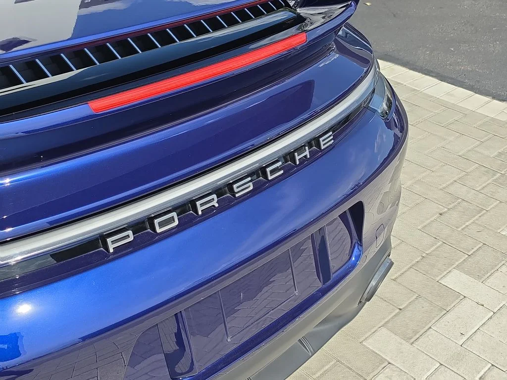 Used 2022 Blue Porsche Carrera image 6