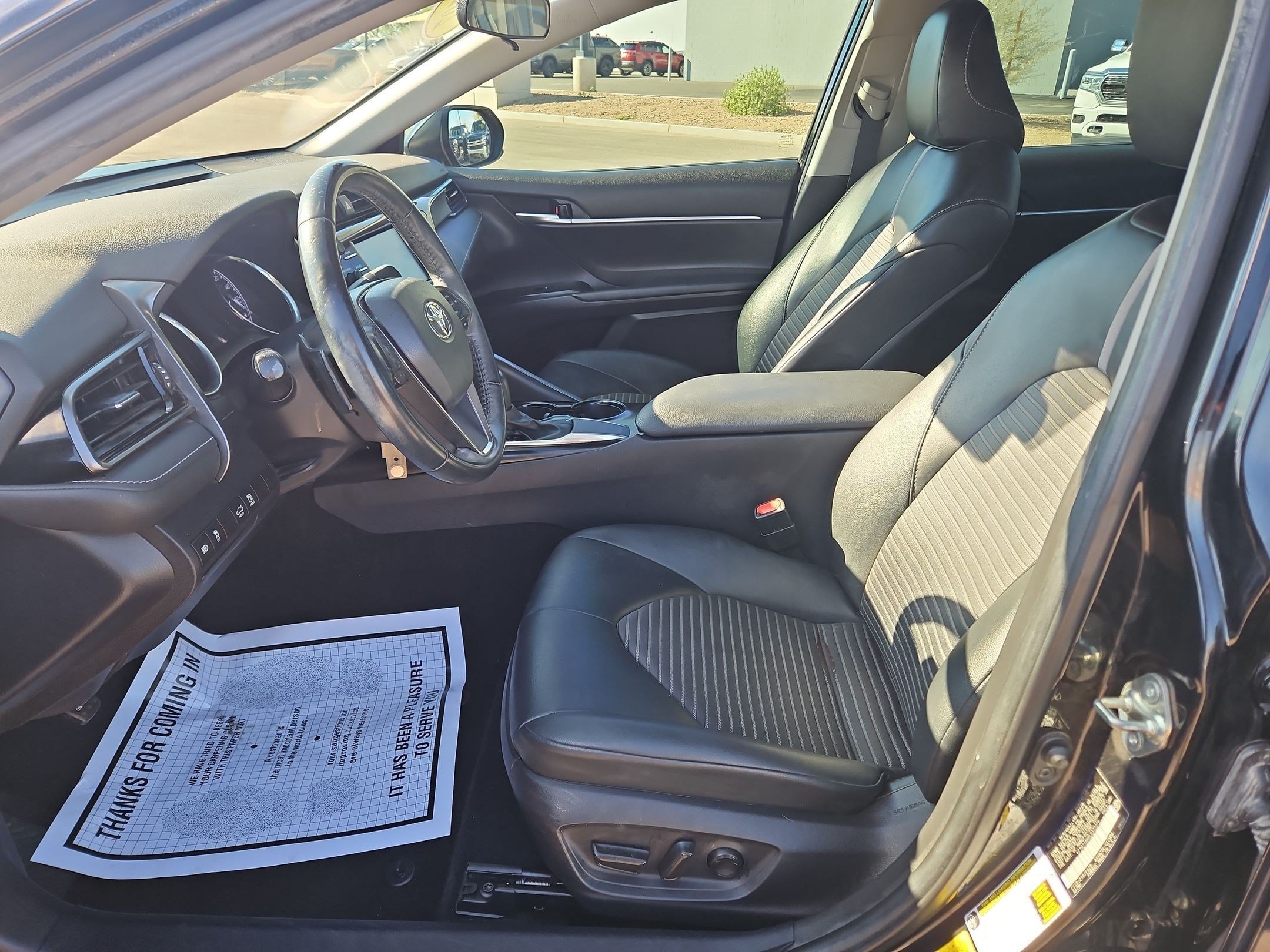 Certified Used 2020 Black Toyota SE image 22
