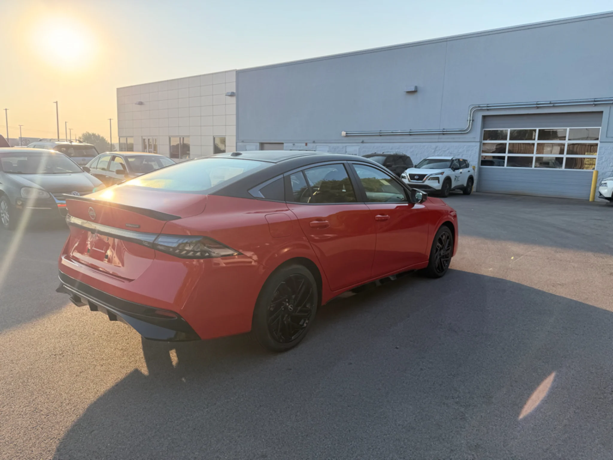 New 2027 Energetic Ember/Super Black Nissan SR image 4