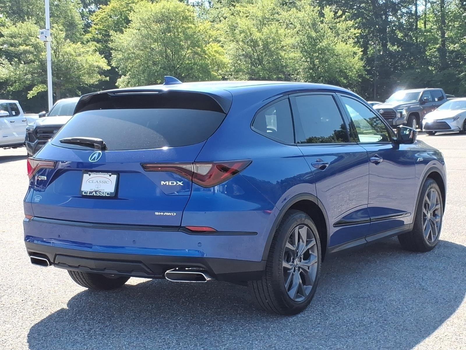Used 2023 Apex Blue Pearl Acura w/A-Spec Package image 9